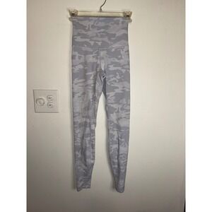 Lululemon Wunder Under High-Rise Tight Luxtreme White Camo Size 4
